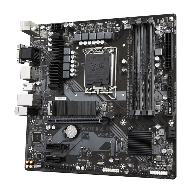 Gigabyte B760M-DS3H, DDR4, LGA1700 Motherboard - Image 3