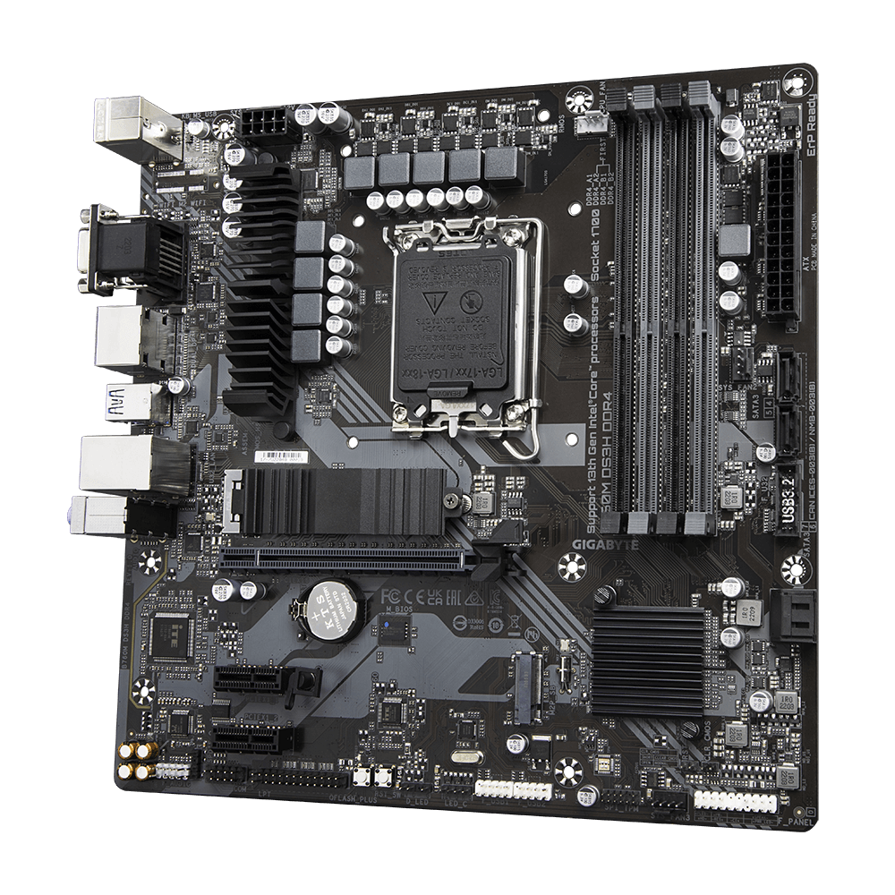 Gigabyte B760M-DS3H, DDR4, LGA1700 Motherboard - Image 3