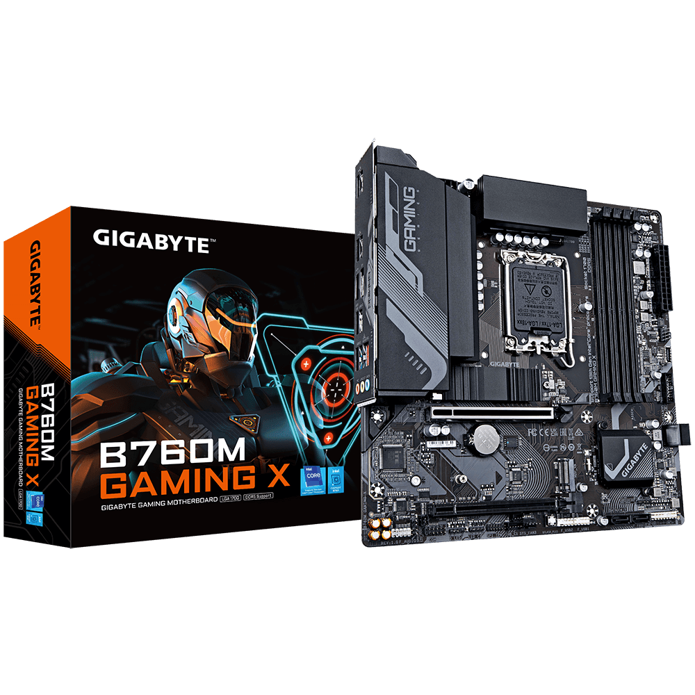 Gigabyte B760M-Gaming-X, DDR5, LGA1700 Motherboard