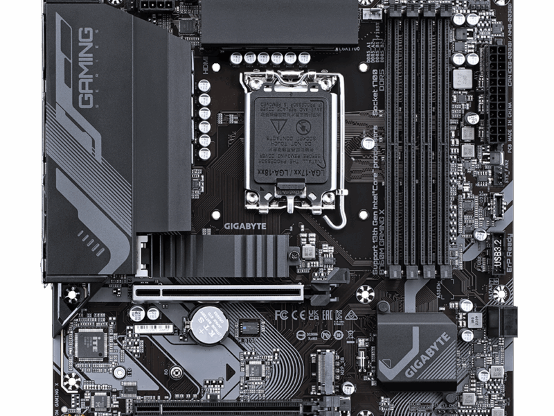 Gigabyte B760M-Gaming-X, DDR5, LGA1700 Motherboard - image 4