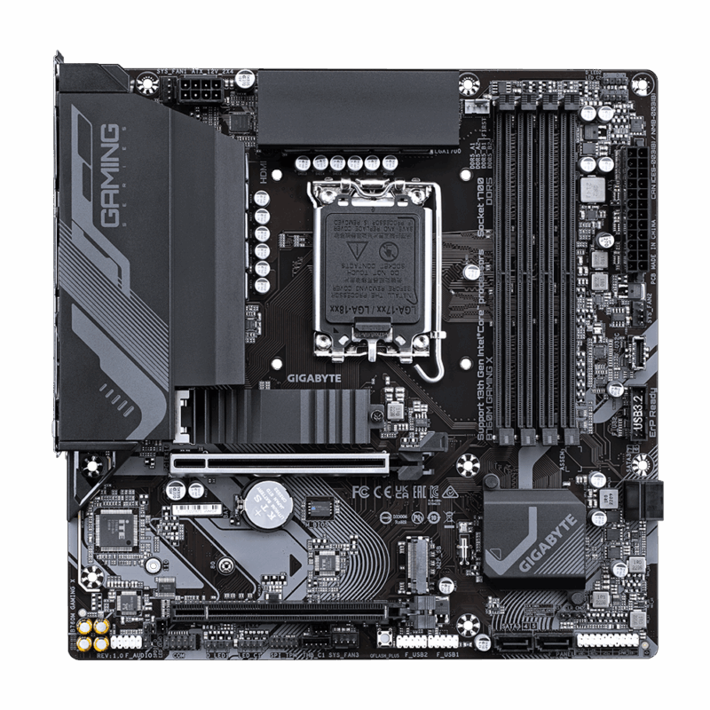 Gigabyte B760M-Gaming-X, DDR5, LGA1700 Motherboard - Image 4