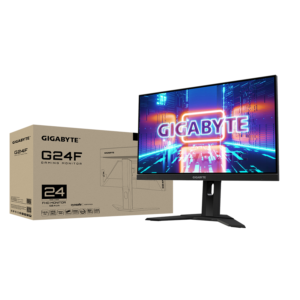 23.8" Gigabyte G24F Gaming LED Monitor - Image 8