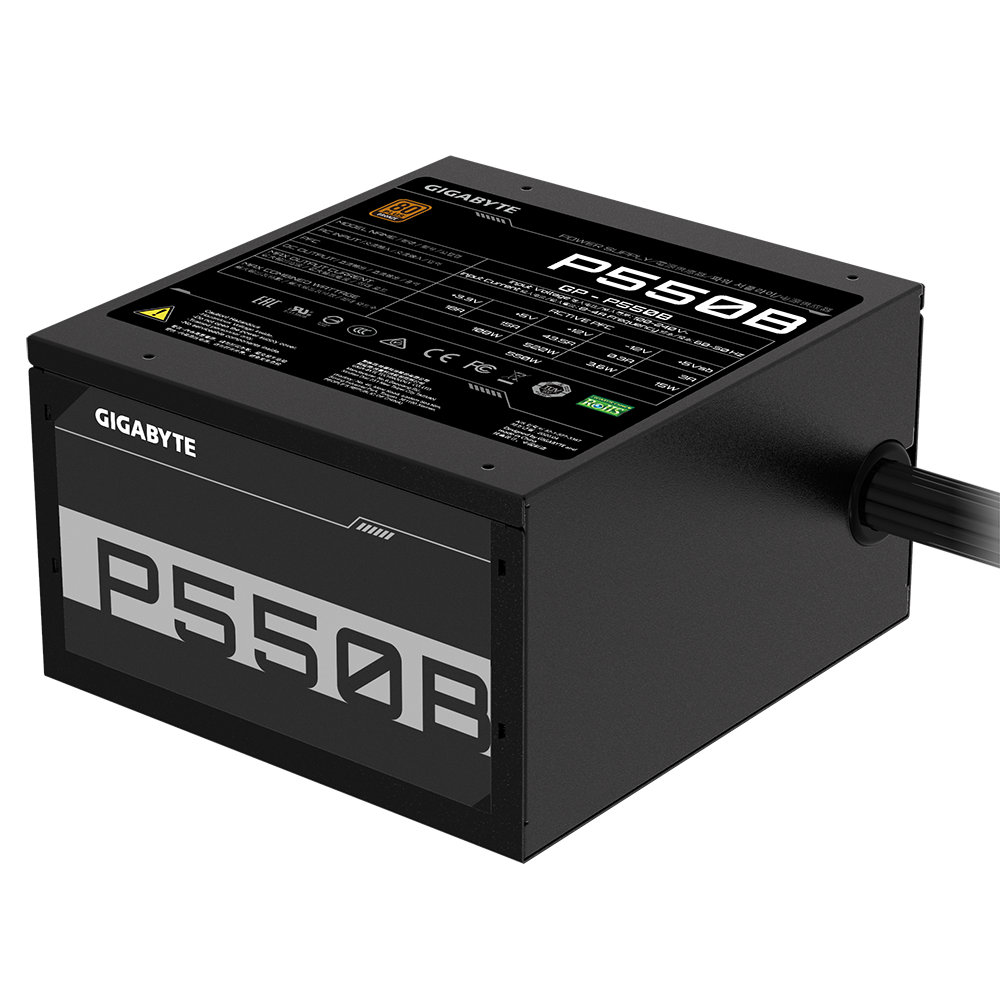 550w Gigabyte P550B Power Supply 80 + Bronze - Image 4