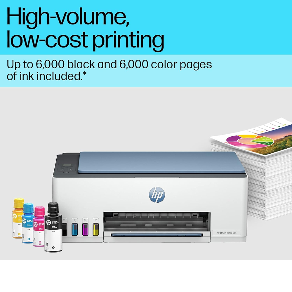 HP Smart Tank 585 WiFi AIO Printer (Ch) - Image 3