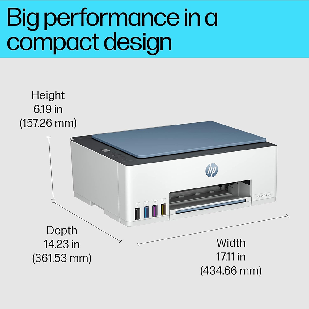 HP Smart Tank 585 WiFi AIO Printer (Ch) - Image 5