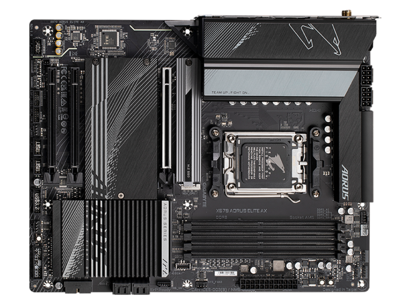 Gigabyte X670 AORUS ELITE AX, DDR5, AMD AM5, Motherboard - image 5