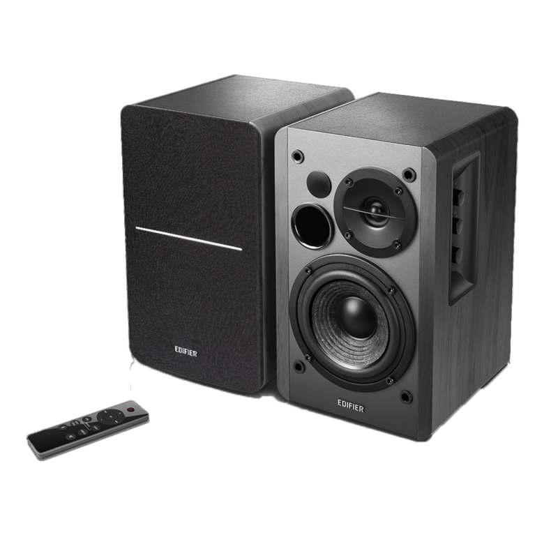 Edifier 2.0 Bookshelf Speaker R1280DBs (Black) - Image 3