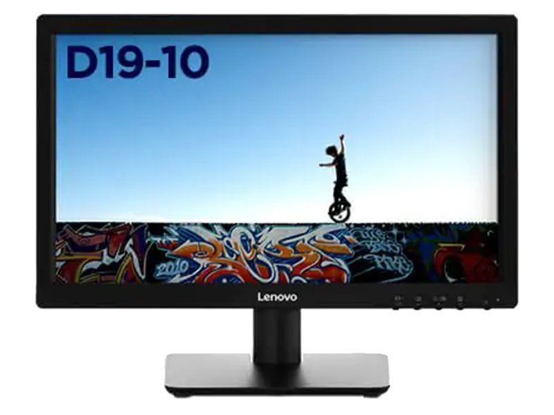 18.5″ Lenovo D19-10 LED Monitor - image 1