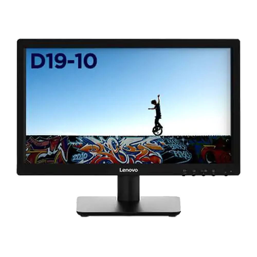 18.5" Lenovo D19-10 LED Monitor