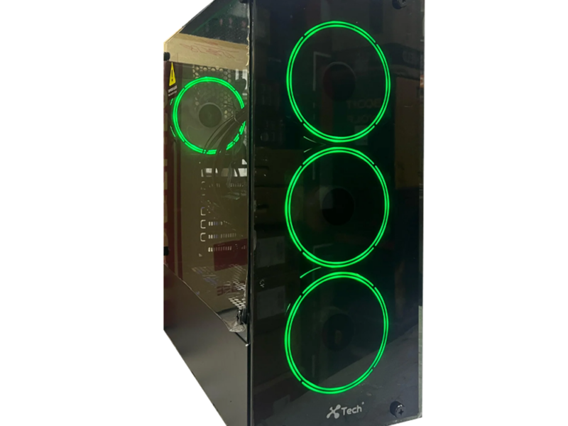 X-Tech GAM01 F8 Mid Tower PC Case – Black