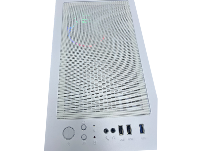 X-Tech GAM01 F8 Mid Tower PC Case – White