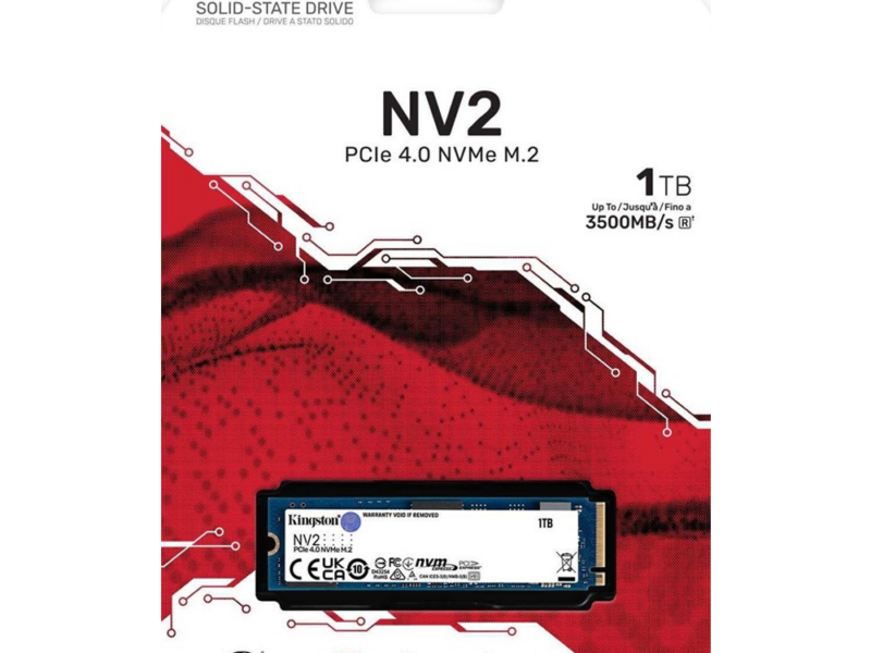 1 TB Kingston NV2 PCIe 4.0 NVMe SSD