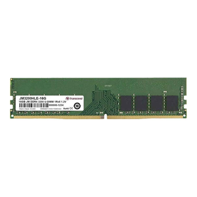 16 GB DDR4, 3200MHz, Desktop RAM, Transcend - Image 2