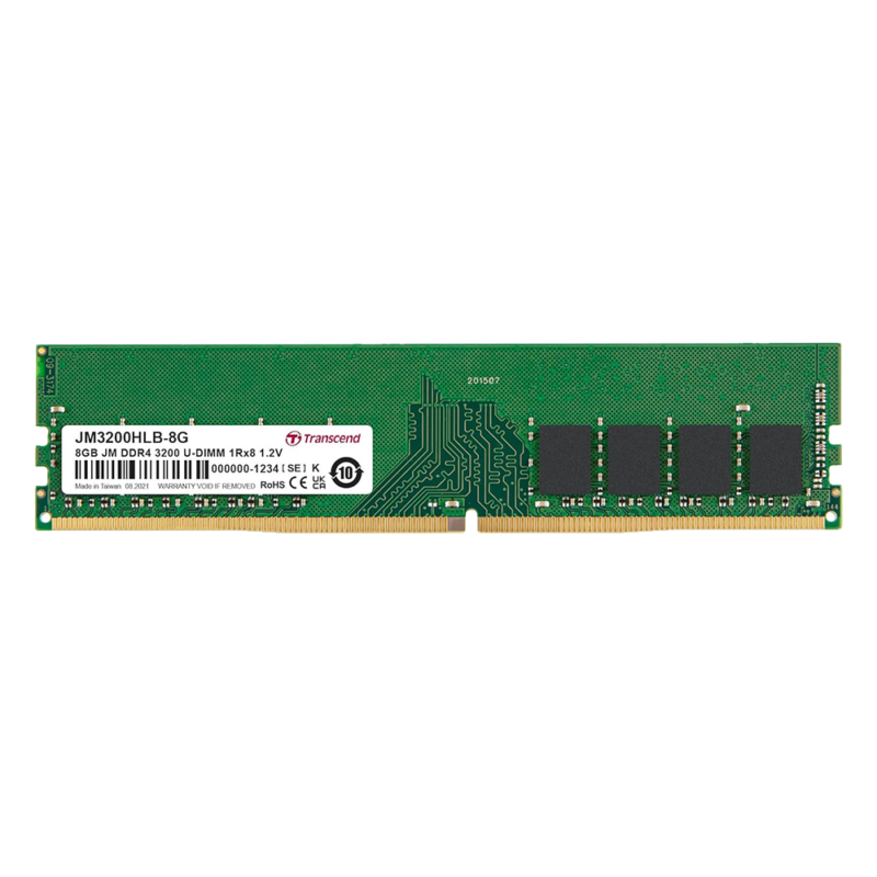 8 GB DDR4, 3200MHz, Desktop RAM, Transcend - Image 2