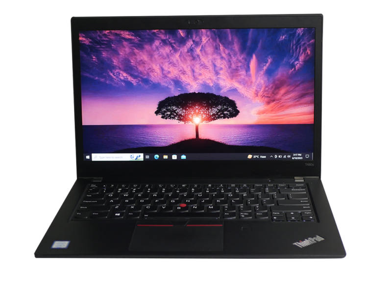 Lenovo ThinkPad T480s, Open Box, i5 8th Gen, 8 GB RAM, 256 GB SSD