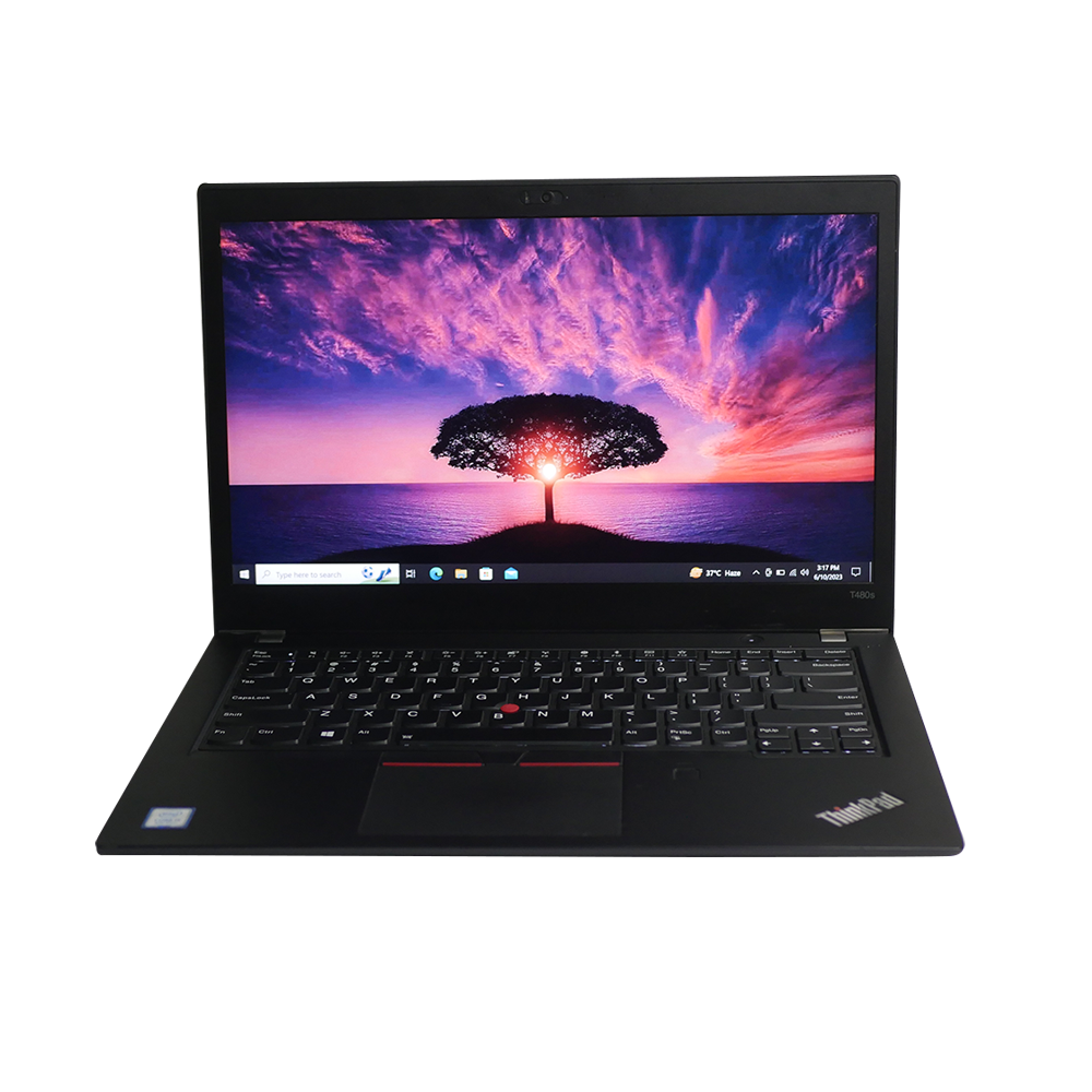 Lenovo ThinkPad T480s, Open Box, i5 8th Gen, 8 GB RAM, 256 GB SSD