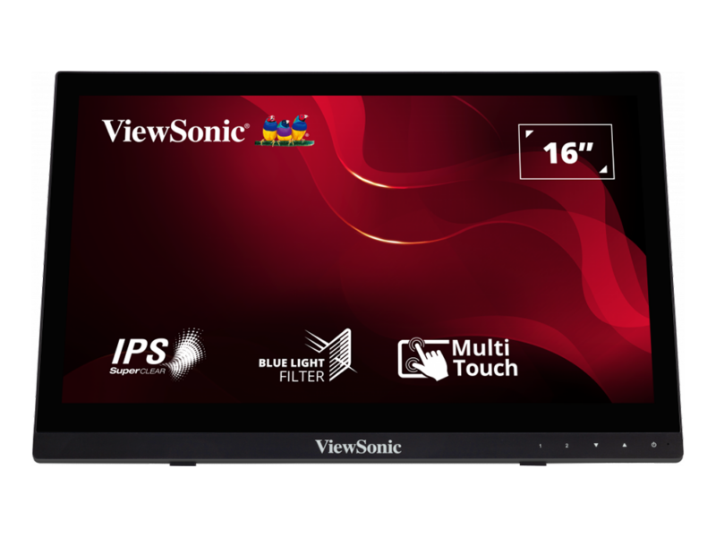 16″ ViewSonic TD1630-3 Touch Screen LED Monitor