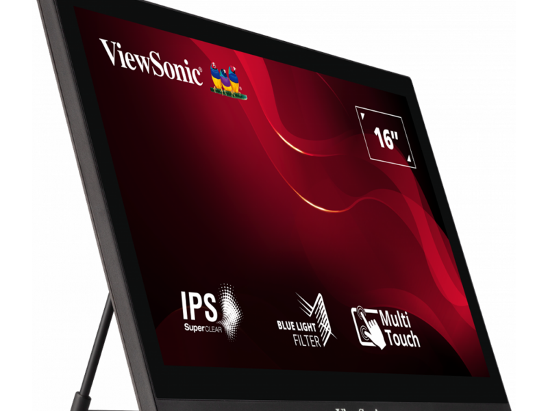 16″ ViewSonic TD1630-3 Touch Screen LED Monitor - image 3