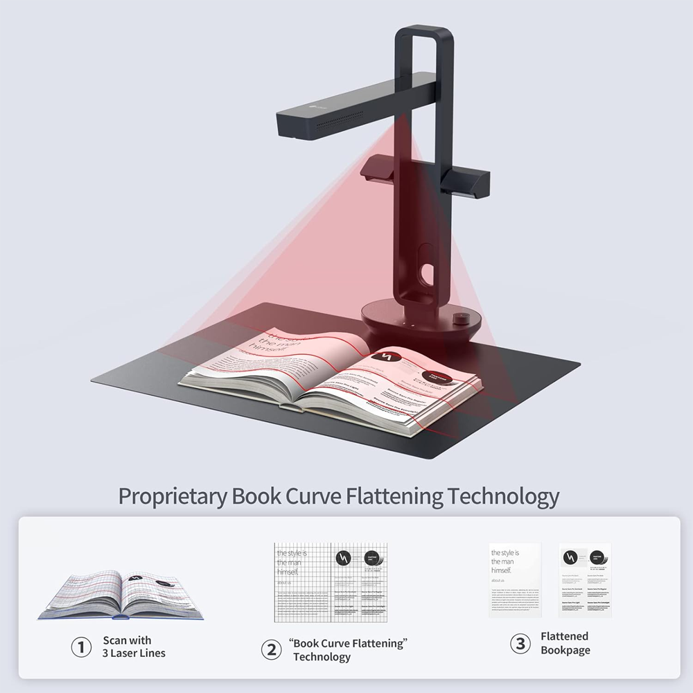 CZUR Aura Book & Document Scanner - Image 3