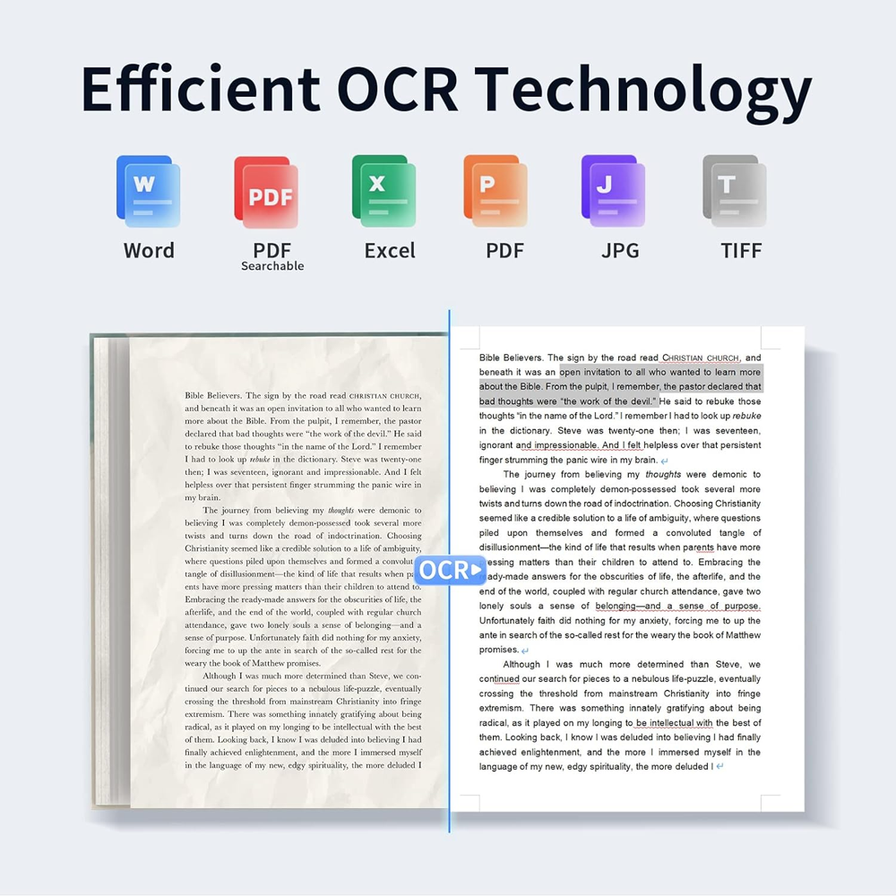 CZUR ET16 Plus Book & Document Scanner - Image 4