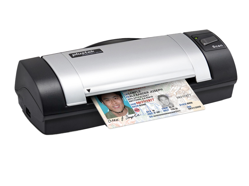 Plustek MobileOffice D620 A6 Size Card Scanner (Duplex)