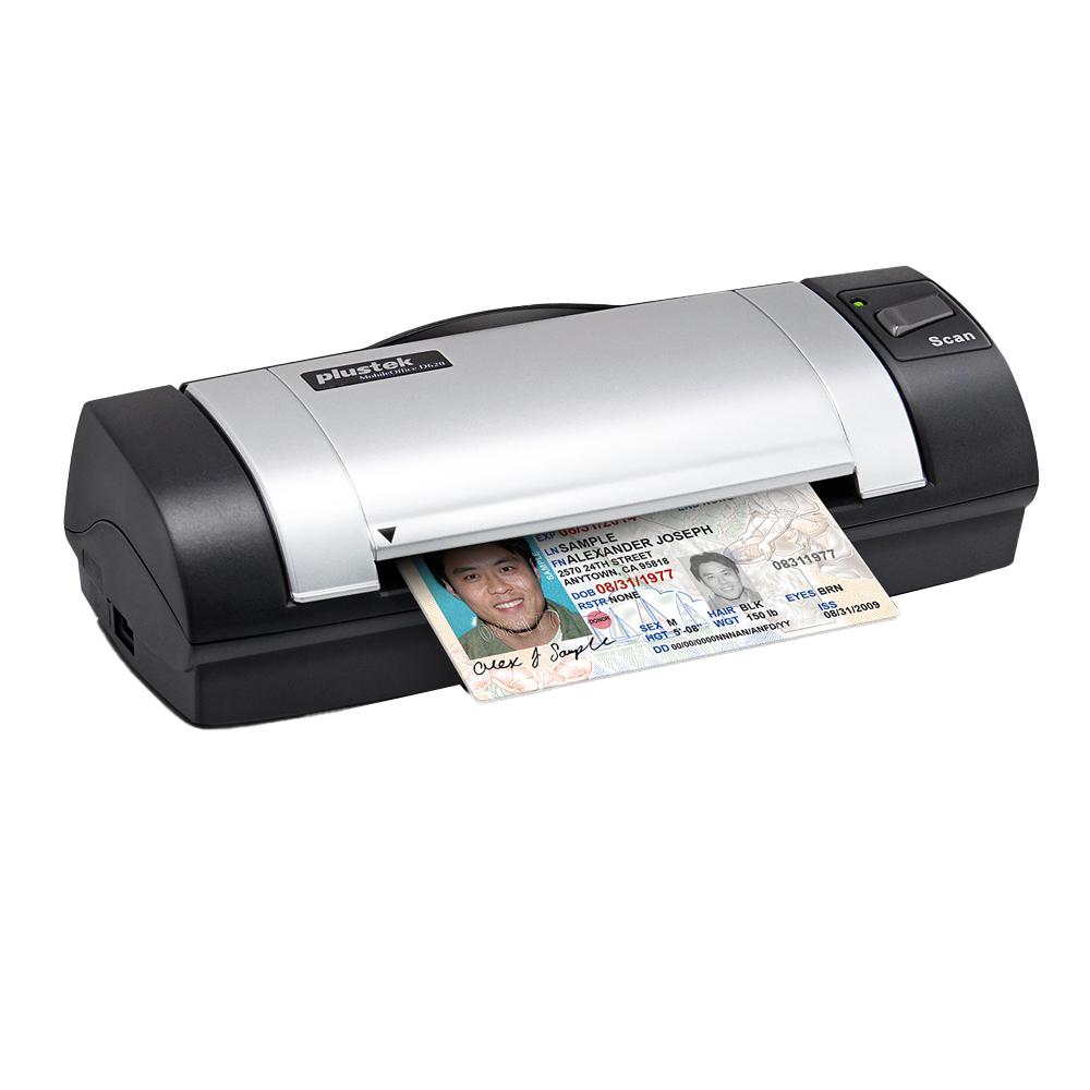 Plustek MobileOffice D620 A6 Size Card Scanner (Duplex)