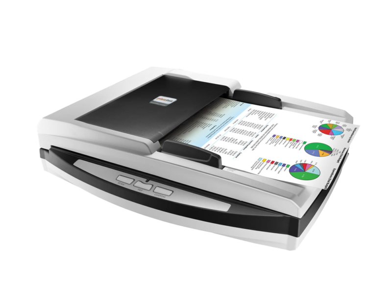 Plustek SmartOffice PL3060 A4 Size Flatbed ADF Scanner
