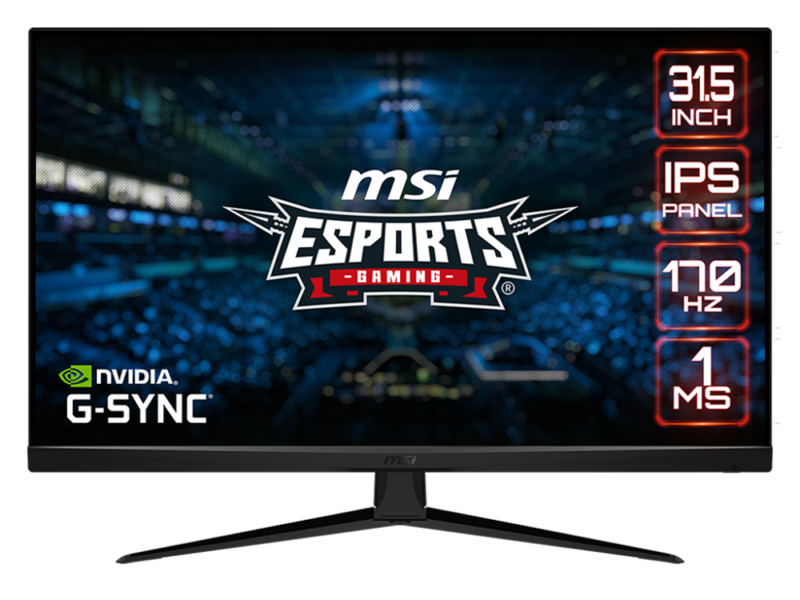 32″ MSI G321Q Gaming WQHD LED Monitor