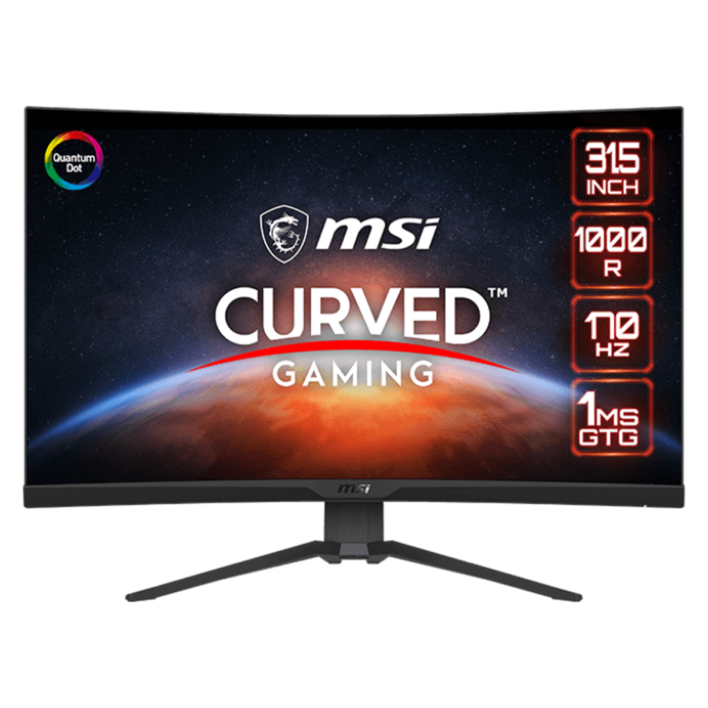 MSI 31.5'' MAG 325CQRF-QD Gaming WQHD LED Monitor (Curved)