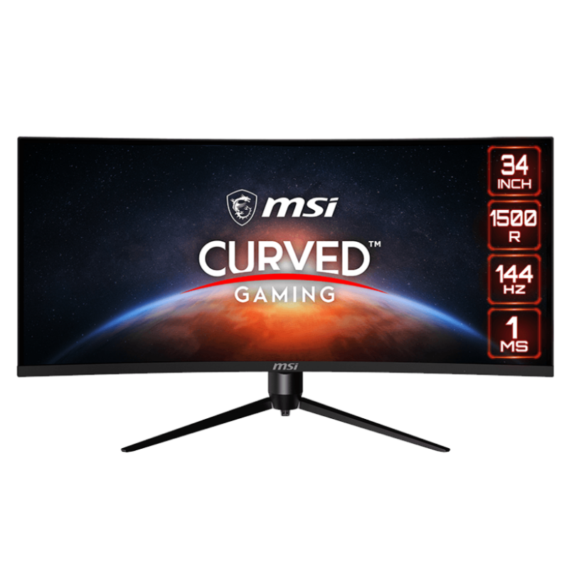 MSI 34'' OPTIX MAG342CQR E2 4K/VA/180Hz Gaming LED Monitor (Curved)