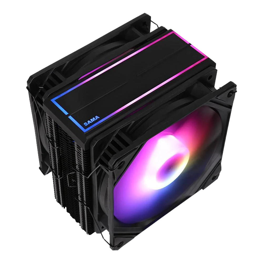 SAMA KA600D CPU Cooler (Dual Fan)