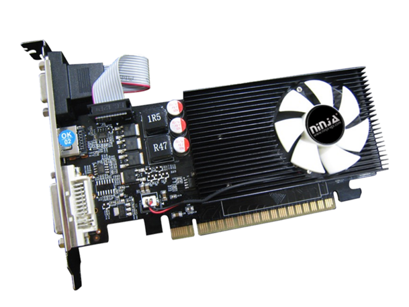 4GB GDDR3 GeForce GT730 Ninja Graphics Card - image 2