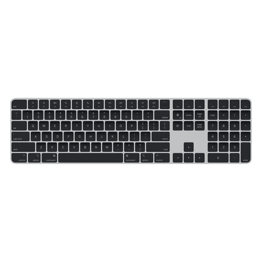 Apple Magic Keyboard with Touch ID and Numaric Keypad MMMR3 - Black