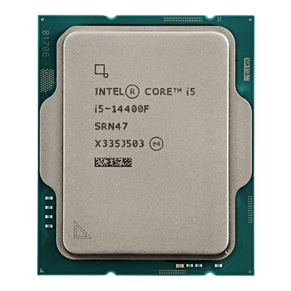 Intel Core i5-14400F, 4.7 GHz, 20 MB Cache, 10 Cores and 16 Threads