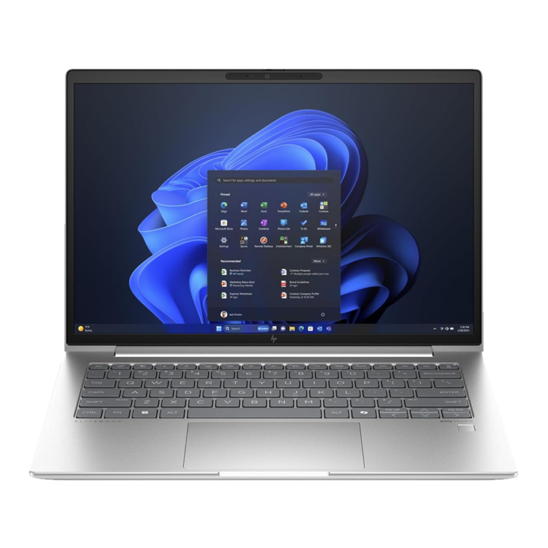HP EliteBook 640 G11, Core Ultra 7-155U, 8 GB RAM, 512 GB SSD, DOS, 1 Yr Warranty