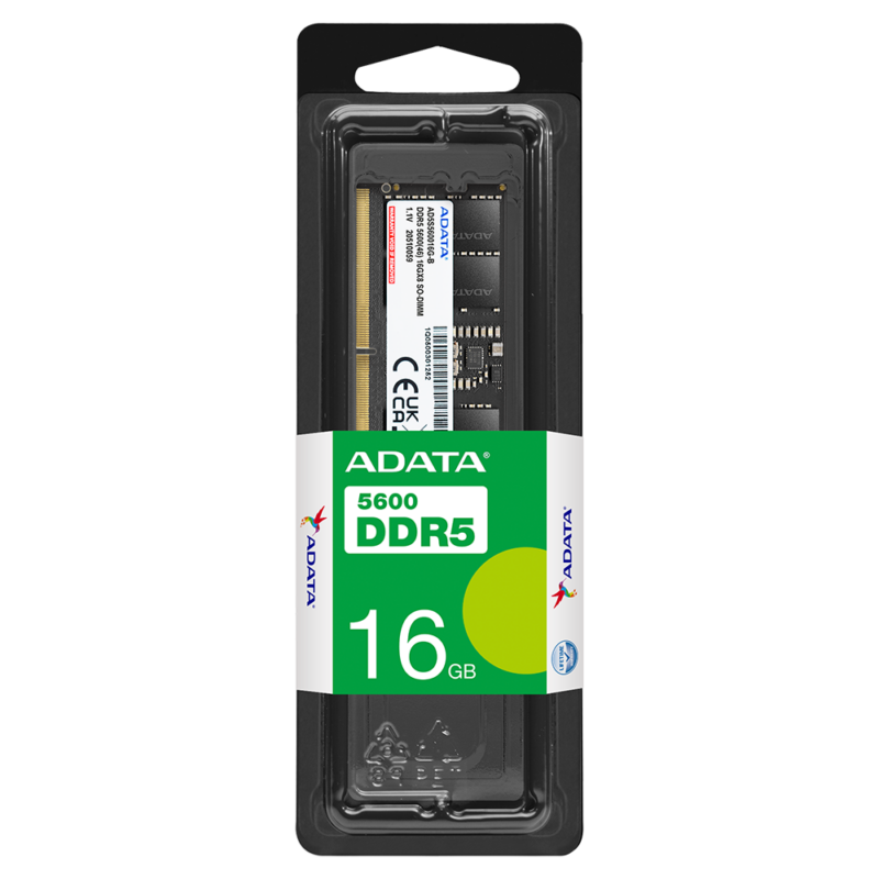 16 GB DDR5, 5600MHz Laptop RAM, ADATA