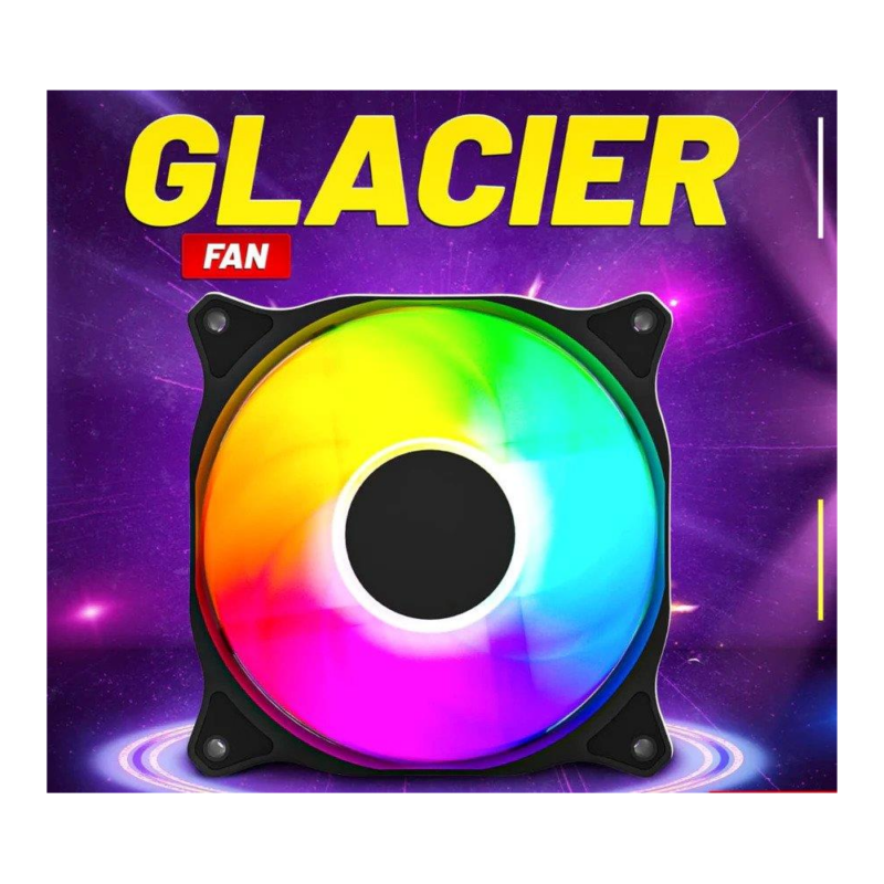 eDragon Glacier ARGB Fan Kit 3 in 1 with Remote CPU Air Cooler