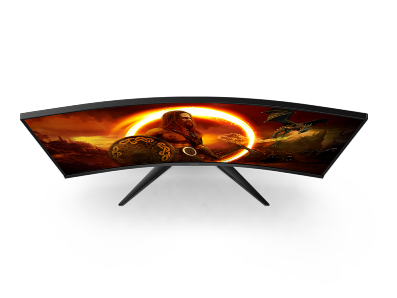 31.5” AOC C32G2ZE2 Curved Frameless Gaming Monitor - image 5