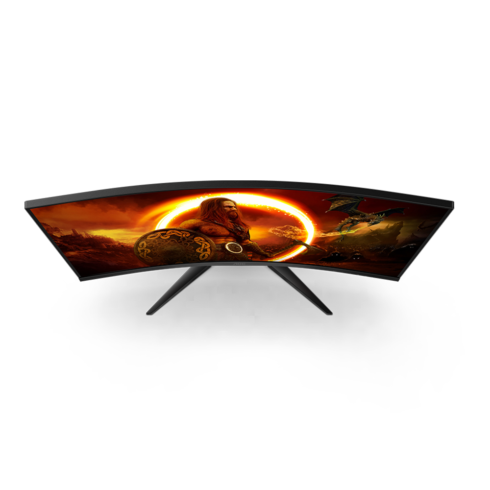 31.5” AOC C32G2ZE2 Curved Frameless Gaming Monitor - Image 5