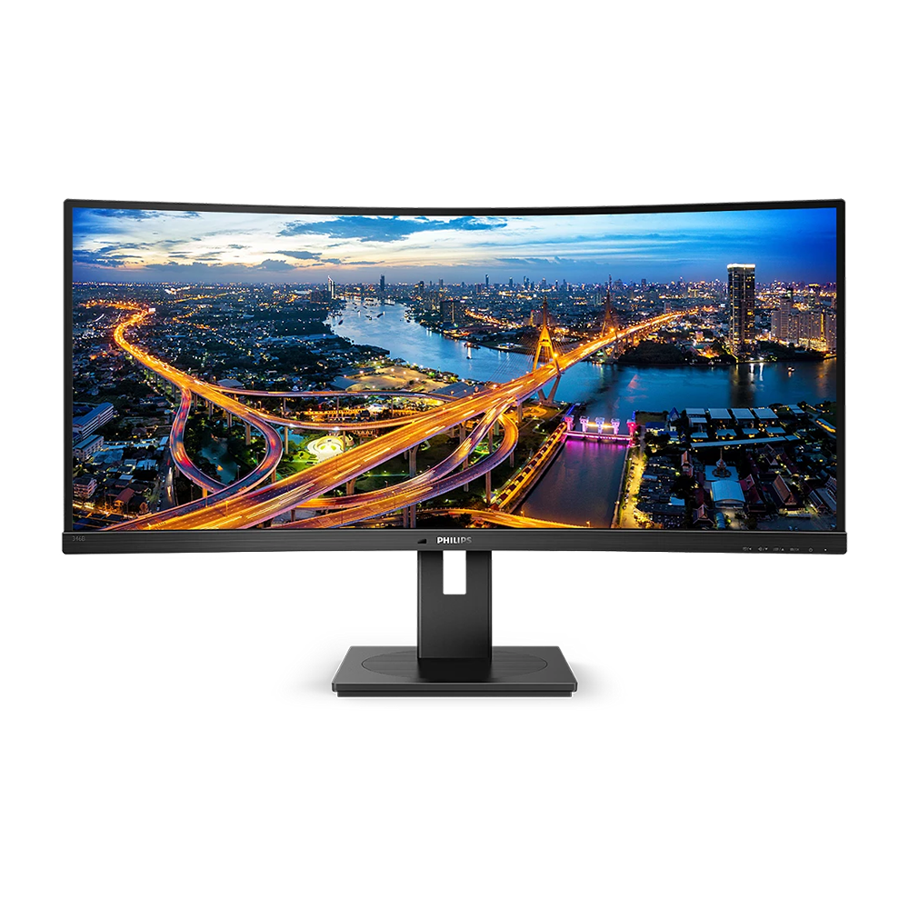 34" Philips 346B1C Curved Ultra Wide LCD Monitor