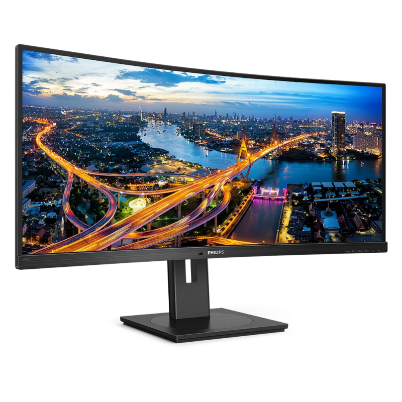 34" Philips 346B1C Curved Ultra Wide LCD Monitor - Image 4