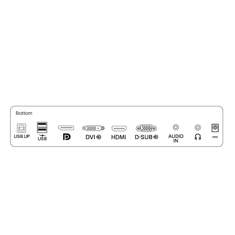 15.6" Philips 162B9T/00 Touch Screen LED Monitor - Image 6