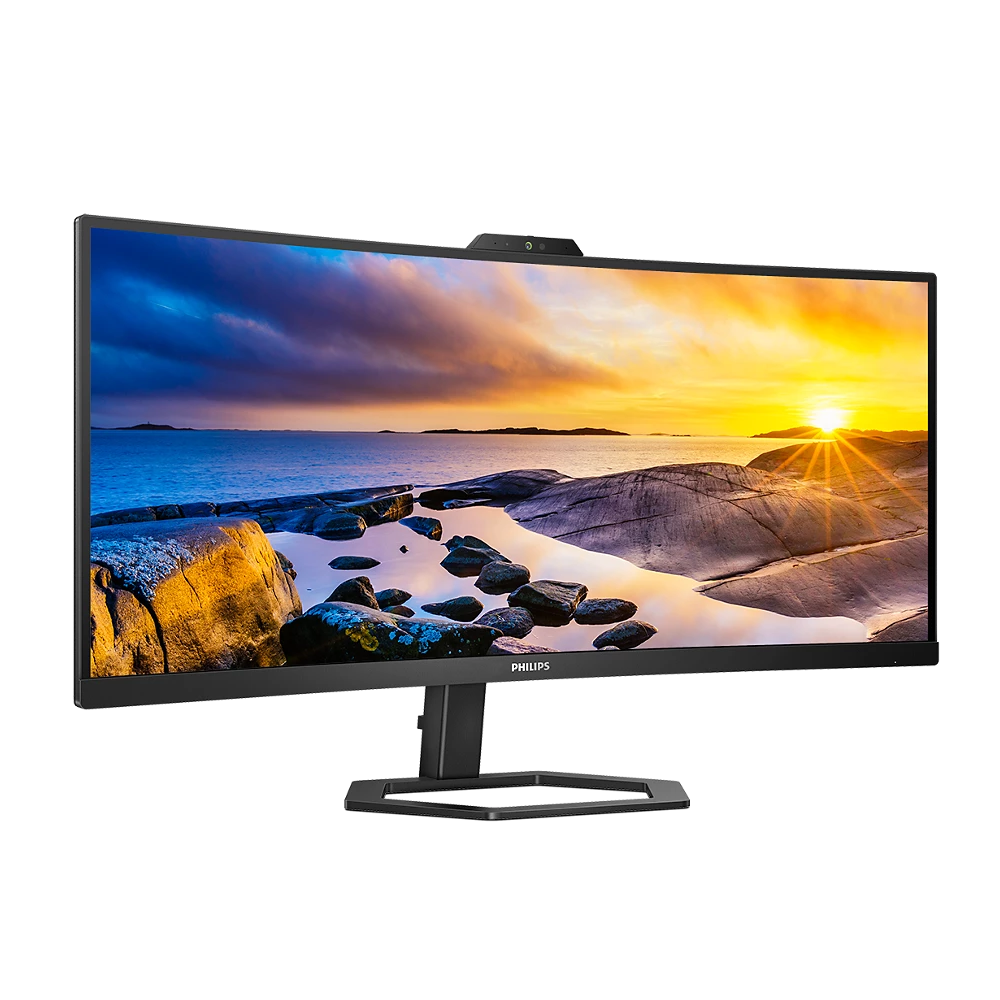 34" Philips 34E1C5600HE/27 Curved Ultra Wide with Webcam LCD Monitor - Image 3