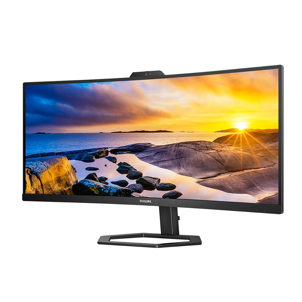 34" Philips 34E1C5600HE/27 Curved Ultra Wide with Webcam LCD Monitor - Image 5