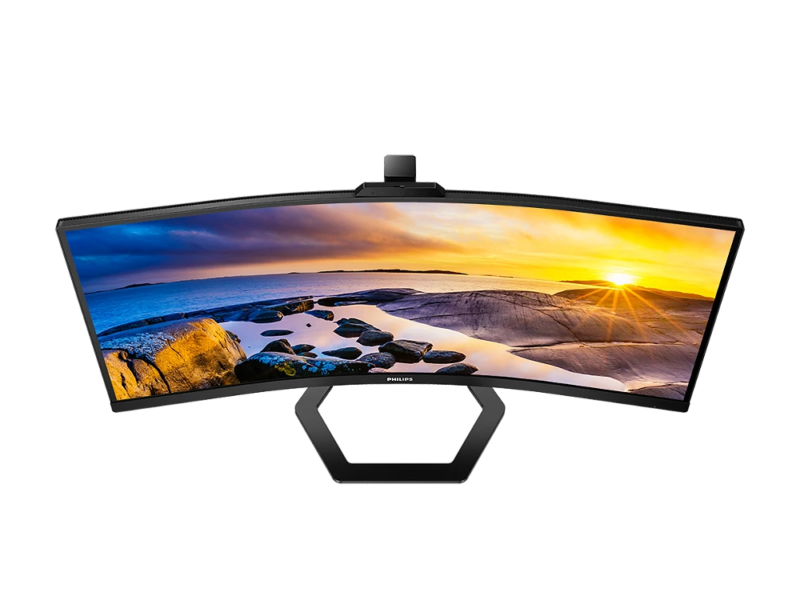 34″ Philips 34E1C5600HE/27 Curved Ultra Wide with Webcam LCD Monitor - image 7
