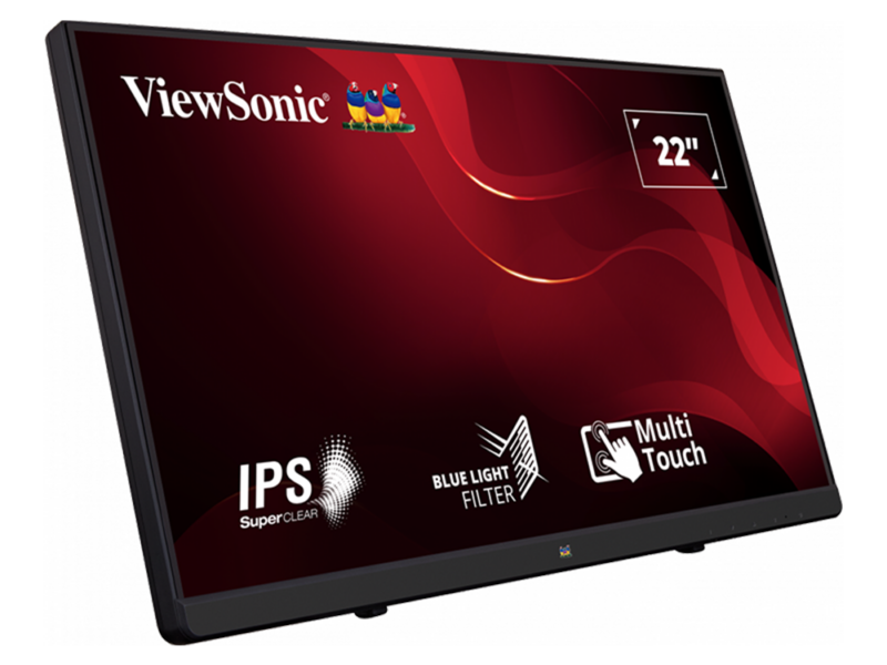 22″ ViewSonic TD2230 10-Point Touch Screen Monitor - image 3