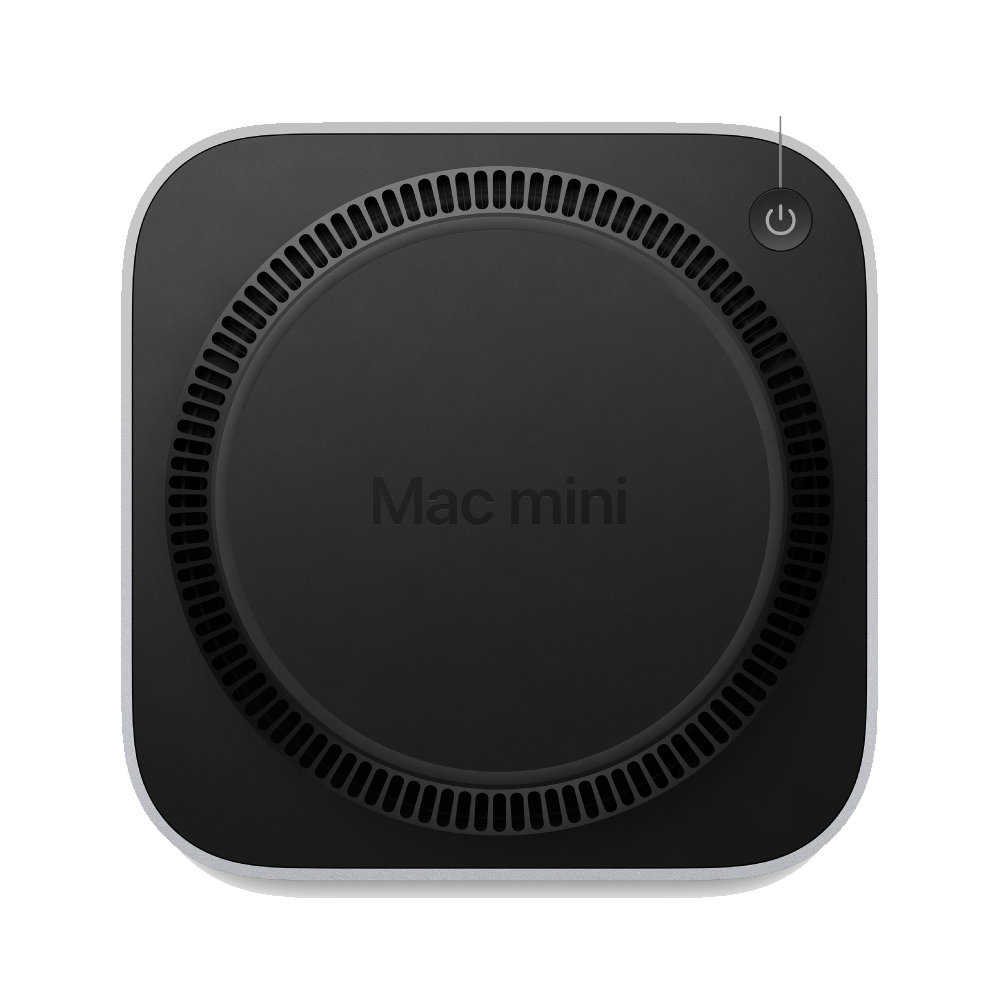 Apple Mac Mini M4, MU9D3, 10C, 10C, 16GB, 256GB (Silver) - Image 4