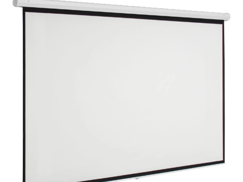 10×8 Feet Motorized Wall Mount Projector Screen (Hashmoo)