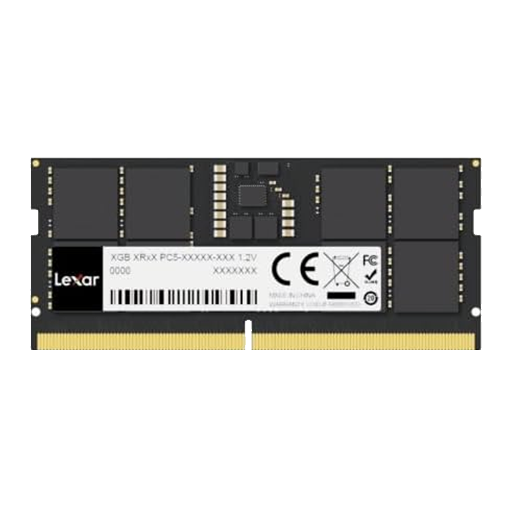 16 GB DDR5, 5600MHz Laptop RAM, Lexar