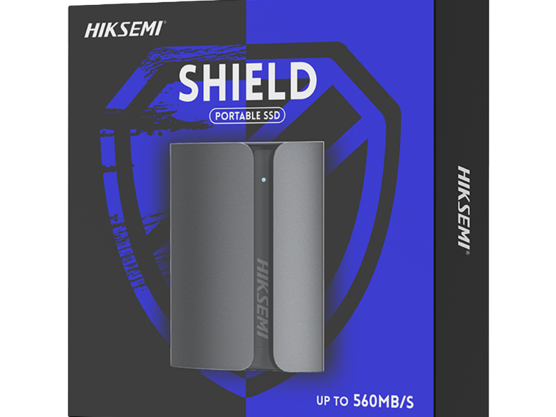 2 TB Hiksemi Sheild T300S Portable SSD (Up to 560MB/s)